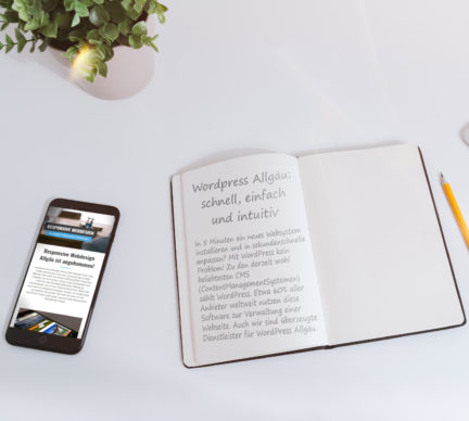 Wordpress Allgäu Blog Buch